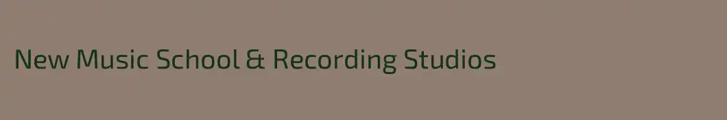New Music School & Recording Studios